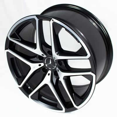 5x112 10J 5 Double Spoke 21 Inch Mercedes AMG Wheels Glossy