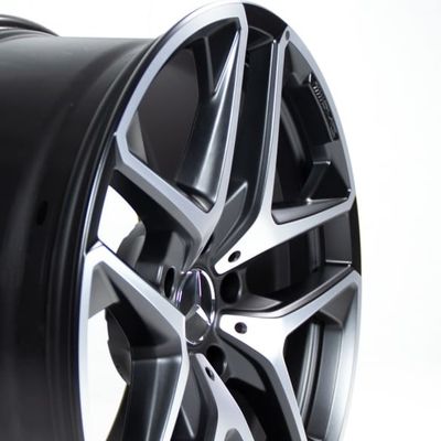 5x112 10J 5 Double Spoke 21 Inch Mercedes AMG Wheels Glossy