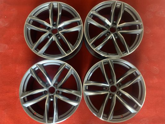 Audi RS6 2019 ET37 5 Double Spoke 20 Inch Aluminum Rims Lightweight